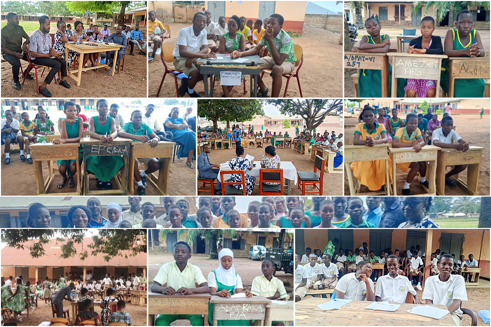 The Battle of Young Minds Begins: Hohoe Circuits Kick Off Gbidukor Inter-Basic Schools Quiz 2025!