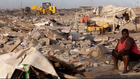 Liberian refugee camp in Ghana demolished 